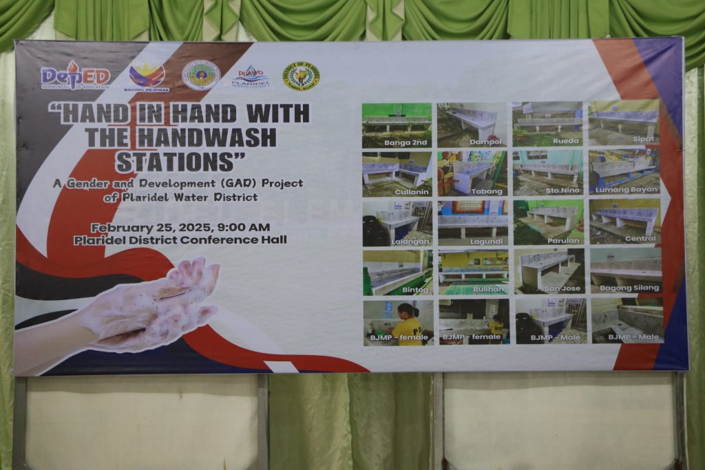 GAD Activity - Hand in Hand with the Handwash Stations