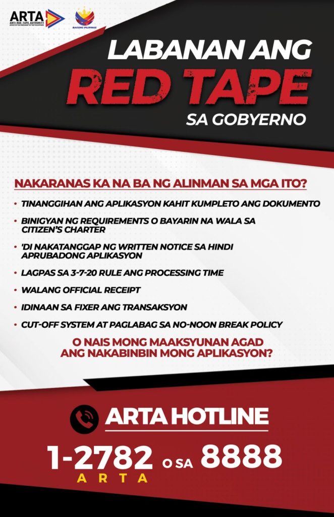 Labanan ang Red Tape front